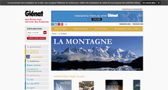 Desktop Screenshot of montagne.glenatlivres.com